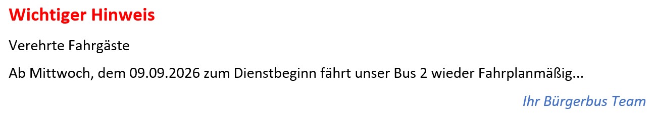 Aktuelle Meldung